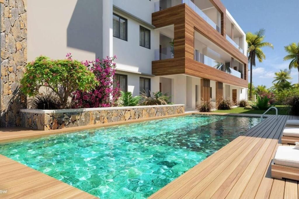 Joli Appartement Neuf, Route Cotiere Grand Bay Buitenkant foto